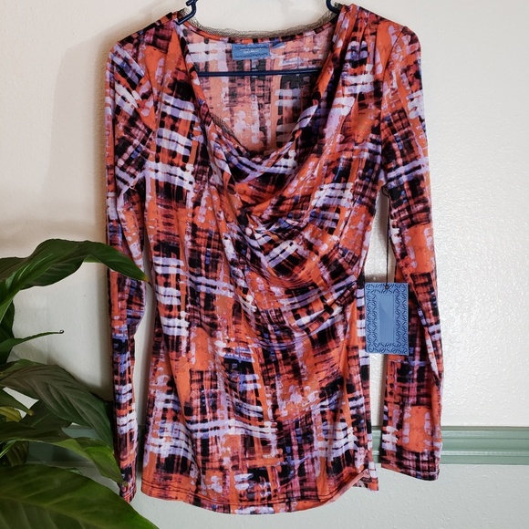 Simply Vera Vera Wang Tops - SIMPLY VERA VERA WANG Career Cross Blouse